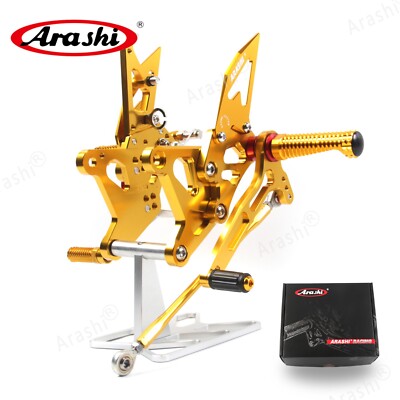 han　脚金額 For Kawasaki Ninja ZX-6R 636 2005 2006 ZX6R ZX636 Arashi Footrest