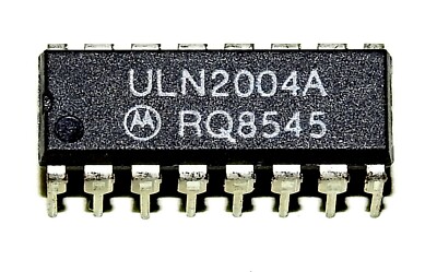 10 pieces Motorola ULN2004A Darlington Array 16 pin Dip IC
