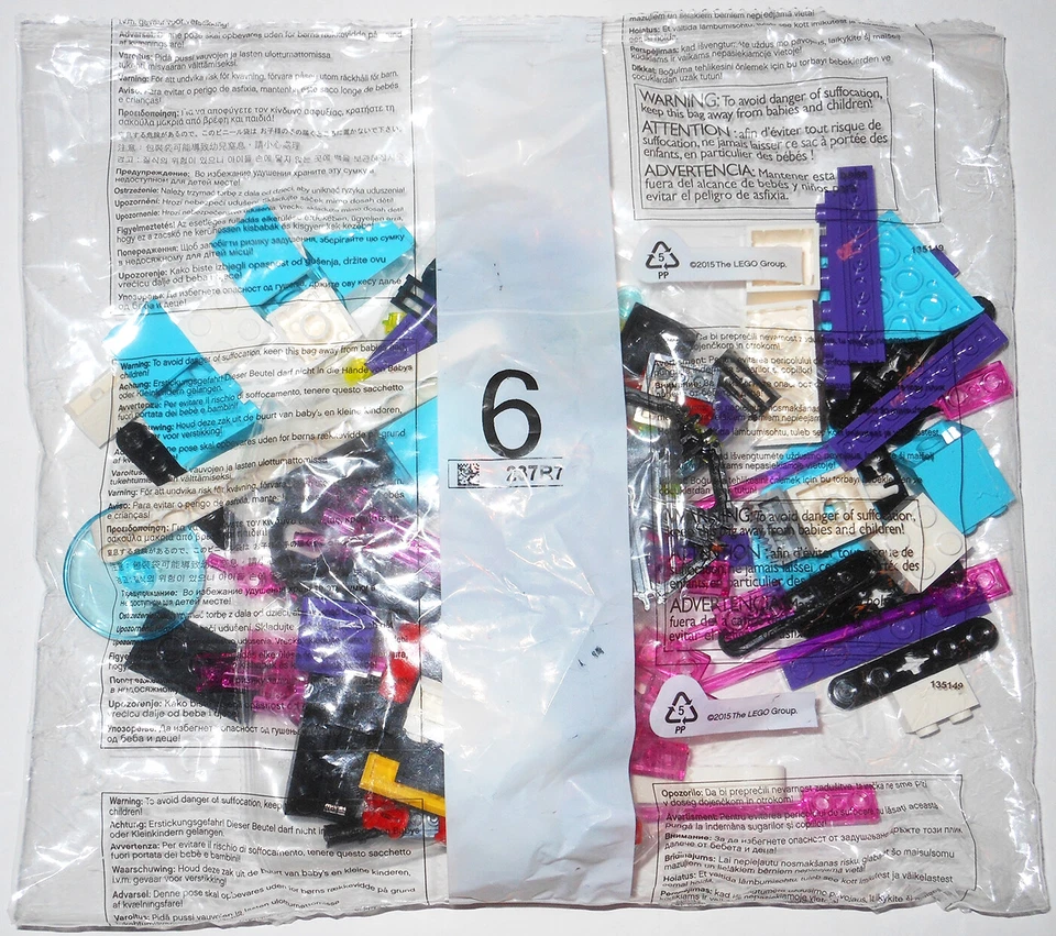 LEGO 41130 Montaña Rusa Parque de Atracciones (NUEVAS BOLSAS SELLADAS 6, 7, 8) Noria Foto 4 de 4