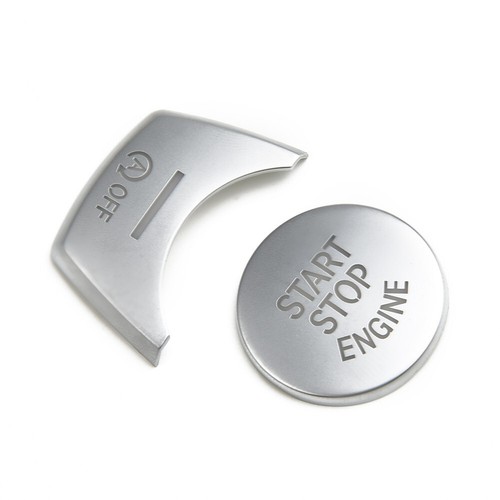 2pcs Chrome Engine Start Stop Push Switch Button Cover for BMW 5 Series F10 F07 - Picture 19 of 24