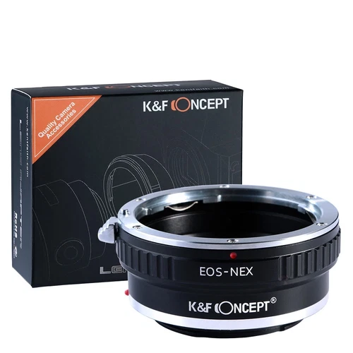 K&F Concept Lens Adapter for Canon EOS Lens to Sony Alpha Nex E-mount Cameras