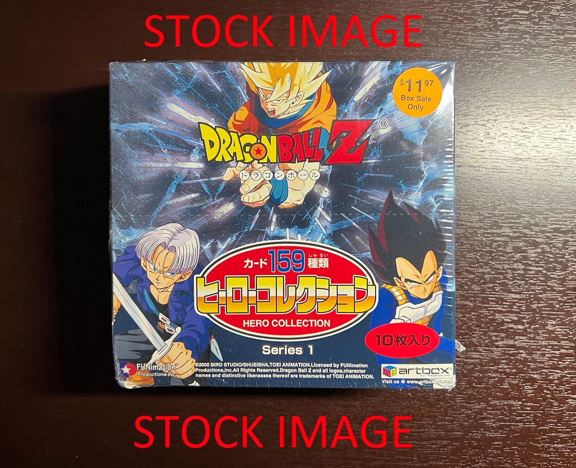 JAPANESE Dragon Ball Z HERO COLLECTION SERIES 1 - NON MINT Factory