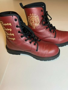 harry potter combat boots