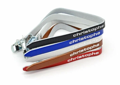 Zefal Christophe Pedalriemen, LEDER, verschiedene Farben, 1 Paar