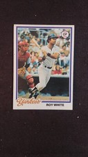 1978 Topps baseball card # 16 Roy White  ( G to VG )