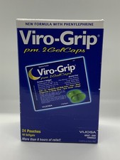 VIRO GRIP SOFTGEL PM 24 SATCHETS 48 GELCAPS