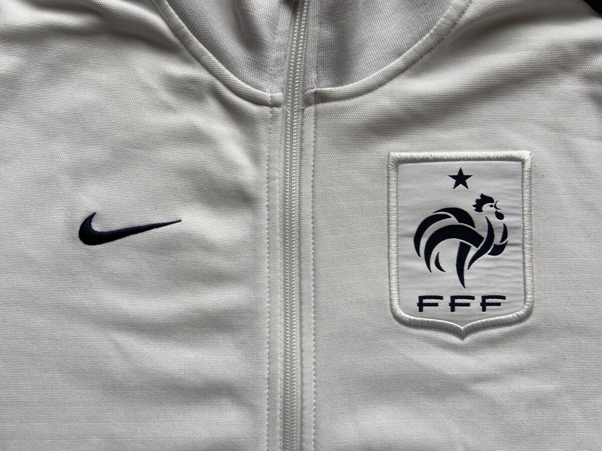 2012 2013 FRANCE N98 AUTHENTIC FOOTBAL SOCCER TRACK JACKET 2012 2013 FRANCE N98 AUTHENTIC FOOTBAL SOCCER TRACK JACKET