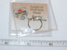 Technotribe 16 Guage 9/16" Hoop No Ball Surgical Stainless Steel Body Piercing