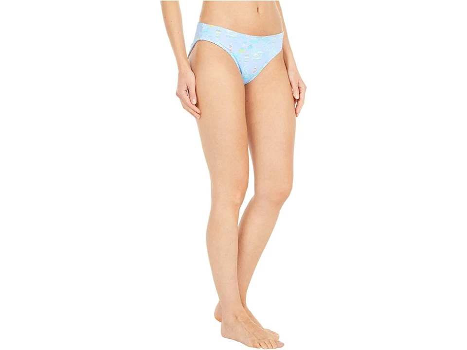 Pantalones reversibles Vineyard Vines 264577 para mujer con estampado de escena de Bahamas talla grande Foto 4 de 4