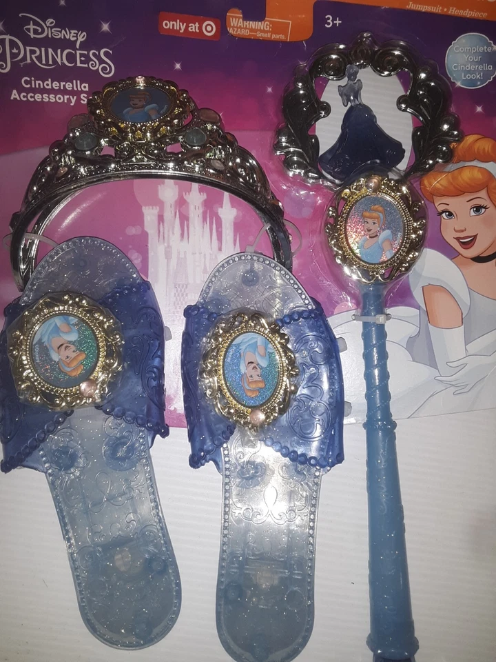 Juego de accesorios Princesa Cenicienta Disney nuevo en paquete bin372 Foto 2 de 2