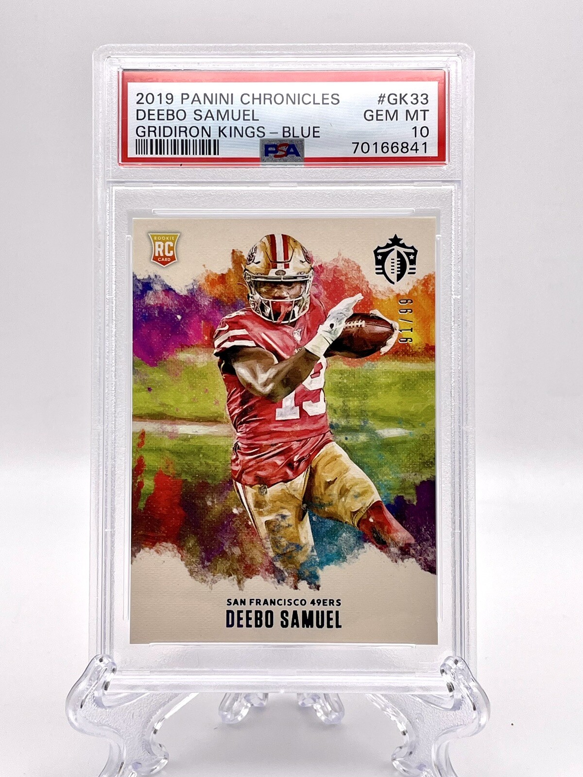 Deebo Samuel Panini Chronicles Gridiron Kings #GK33 Red