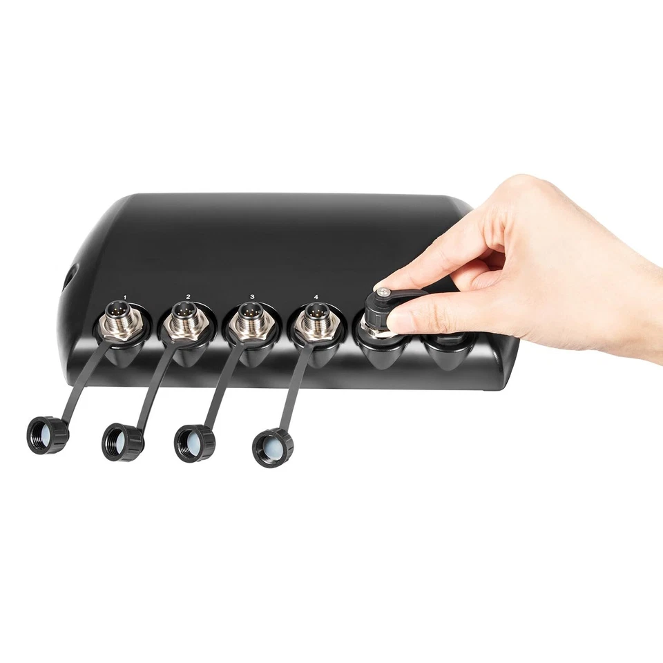 for Humminbird AS ETH 5PXG 5Port Ethernet Switch 408450-1 Marine Boat Waterproof - Image 2 of 4