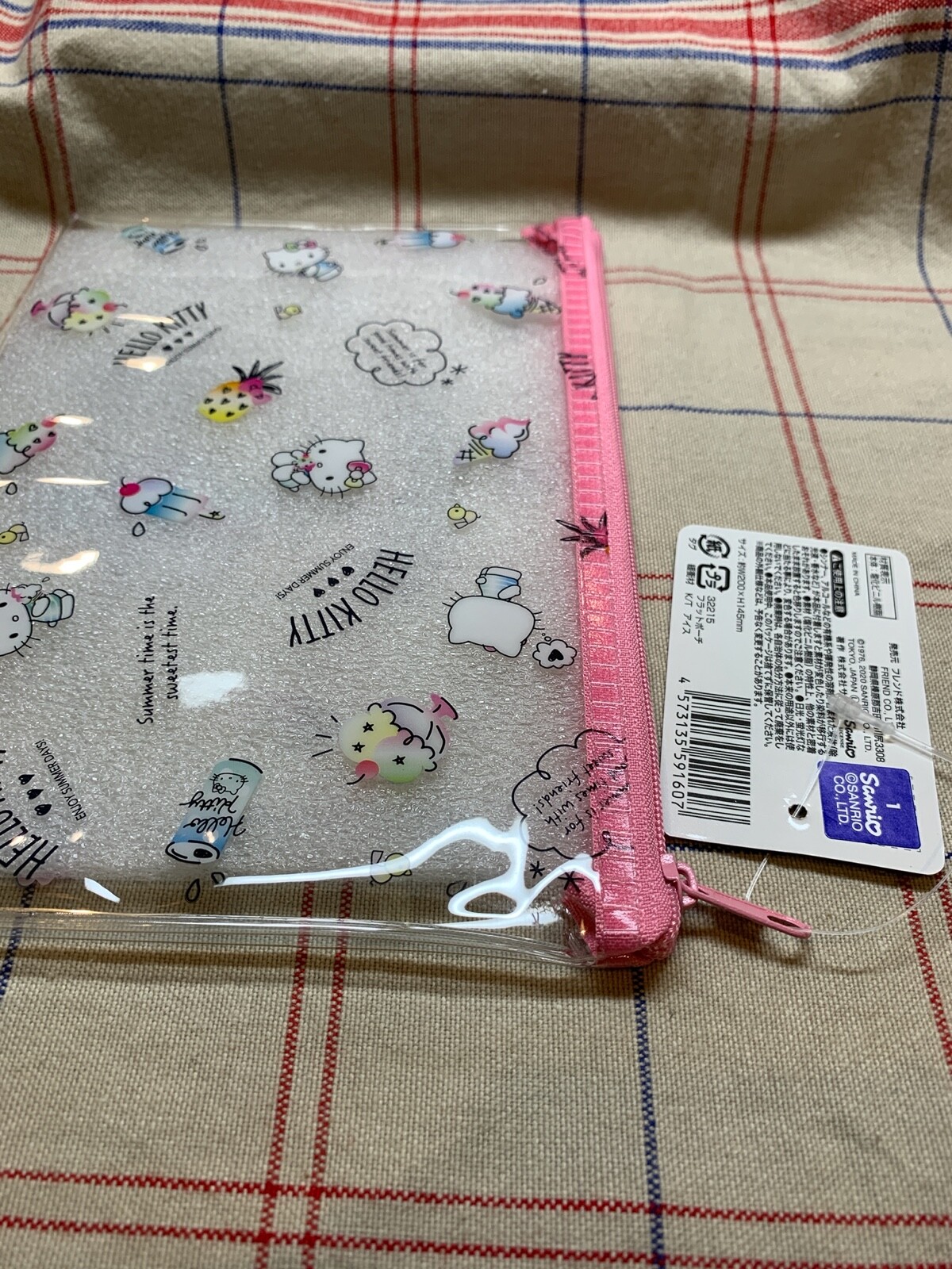DAISO Hello Kitty ZIPPER BAG Sanrio Japan eBay