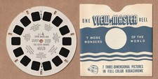 Vintage View-Master reel FT-4 Snow White and the Seven Dwarfs 1946