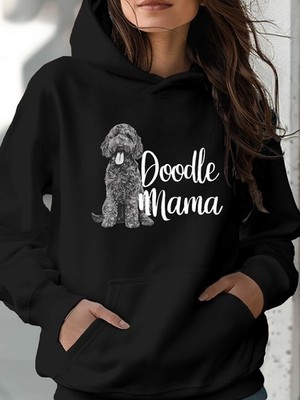Dog Doodle Mama Women's Hoodies - Soft, Comfortable, Stylish for Casual Wear
