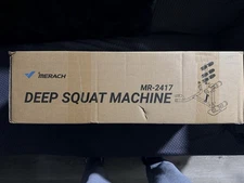 MERACH Adjustable Deep Squat Workout Machine for Glutes Trainer Fitness
