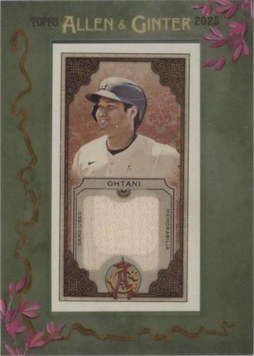 2023 TOPPS ALLEN AND GINTER BOX LOADER SHOHEI OHTANI BA-SO AUTO #8
