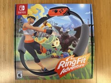 Ring Fit Adventure Nintendo Switch Open Box Never Used Complete