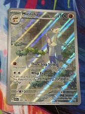 Pokémon Paradox Rift #200/182 Mienshao Illustration Rare Holo on eBay