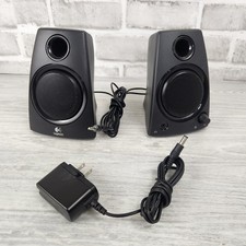 Genuine Logitech Z130 Multimedia Stereo Speakers w/ Adapter - Free Ship
