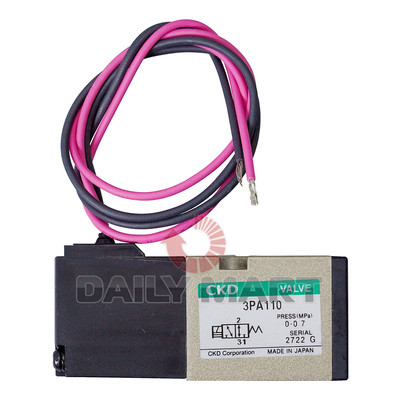 New In Box CKD 3PA110-M5-P-3 Solenoid Valve