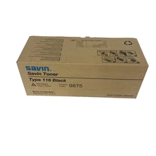 Original Ricoh Savin Lanier Genuine Toner 116 Black BRAND NEW SEALED