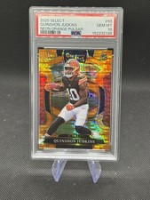 2025 Panini Select Quinshon Judkins Orange Pulsar Concourse /7 PSA 10 RC Browns