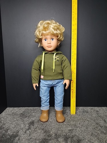 Our Generation Elliott 18" Boy Doll Blonde Hair Blue Eyes & Freckles RARE - Picture 6 of 12
