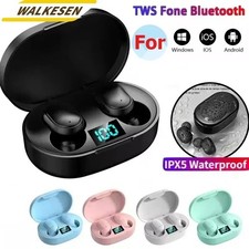 E6S TWS Bluetooth 5.0 Earbuds Wireless Headphones Noise Cancelling w/Mic