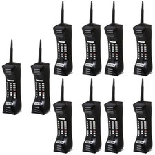  Set of 5 Simulation Mobile Phone Inflatable Props Microphones Fake
