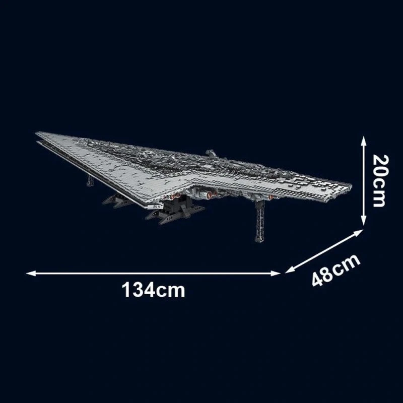 MOC Star Wars Executor  Space Dreadnought Building Blocks toys gift 7550pcs - Image 3 of 4