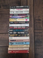 18 Cassette Singles Lot