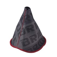 Universal Shift Boot Cover,Fabric Shifter Manual/Auto Shift Knob Boot Dust Cover