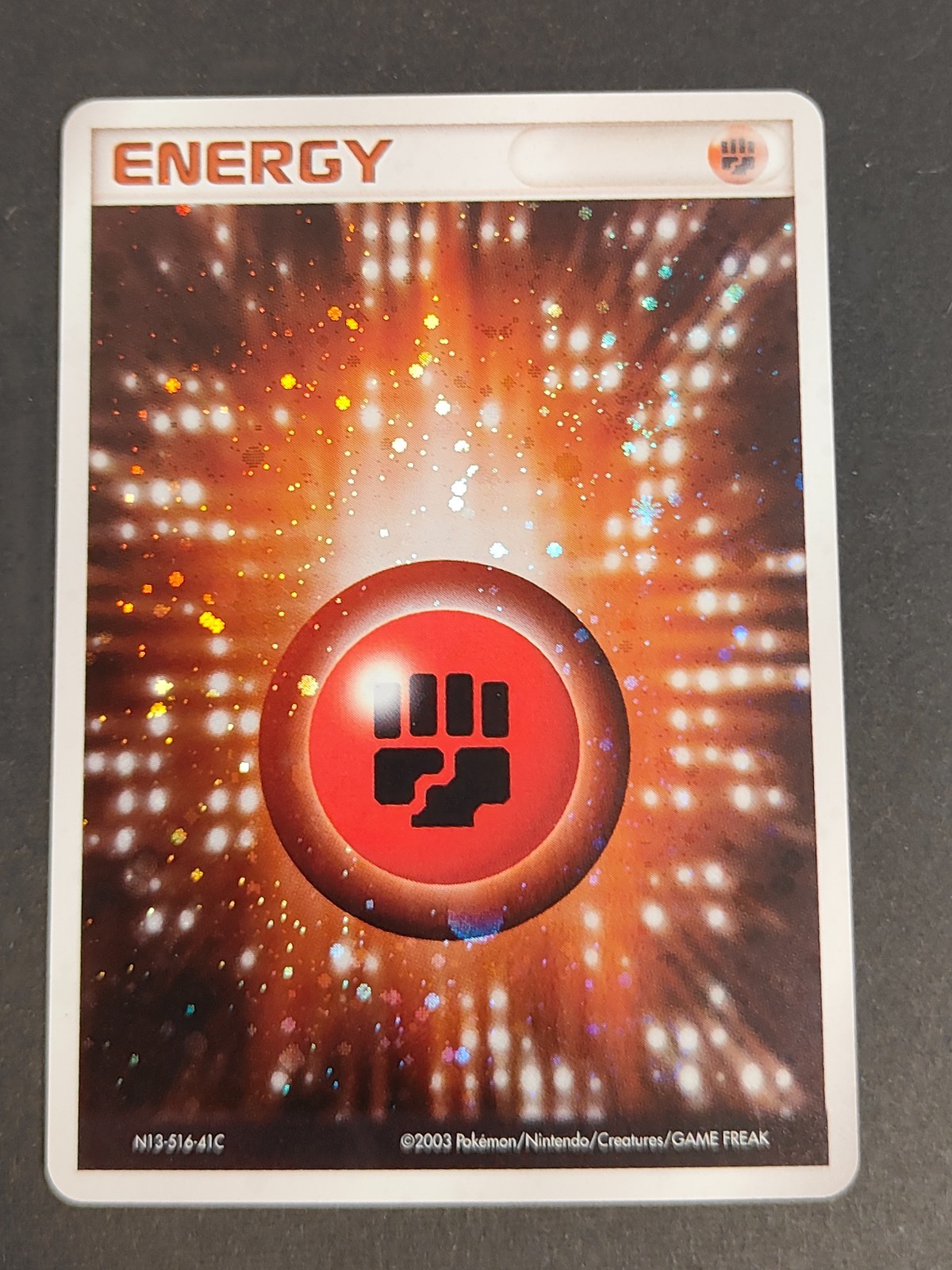 2003 POKEMON JAPANESE MAGMA VS AQUA  Fighting Energy Holo eb208