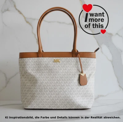 Michael Kors · Tasche Bag Handtasche · Leder Leather · MK Logo Travel Jet Set - Bild 1 von 4