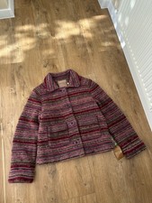 NWT Avoca Ireland women's Wool Multicolour jacket Sie: 0