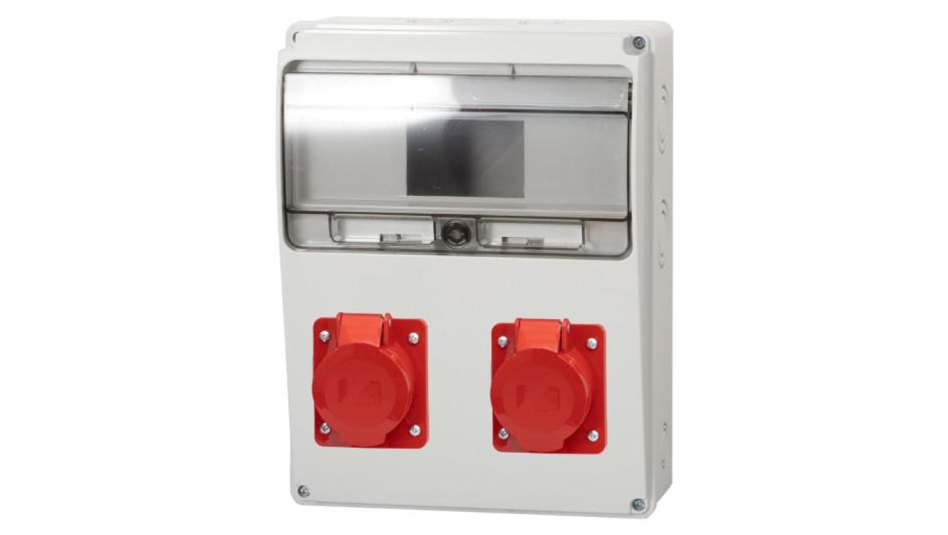LAGO Control Cabinet 11M Sockets 16A 5p, 32A 5p/11 F3.0282