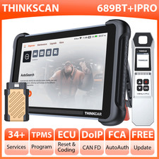 ThinkScan 689BT+IPRO TPMS Program Diagnostic Full OBD2 Scanner IMMO E.CU Coding