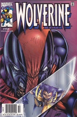 Wolverine #155 (Newsstand) VF; Marvel | Deadpool Rob Liefeld - we combine shippi