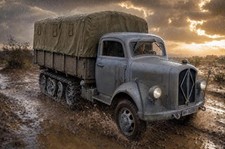 172 Roden 742 Borgward B 3000 S Maultier Wwii German Truck Plastic Model Kit 172 Roden 742 Borgward B 3000 S Maultier Wwii German Truck Plastic Model Kit