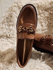 Circus NY by Sam Edelman A Luxe Loafers Slip On Deana Dark Mocha Size 7 M New
