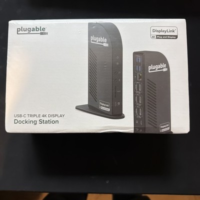 Plugable UDULTC4K USB-C 4K Triple Display Docking Station