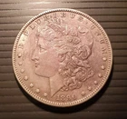 1890  Morgan Silver Dollar 90% | Low Shipping Cost   NOT cleaned   15