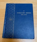 New ListingWhitman Classic Bookshelf Album Mercury Dimes 1916-1945 : Empty, No Coins