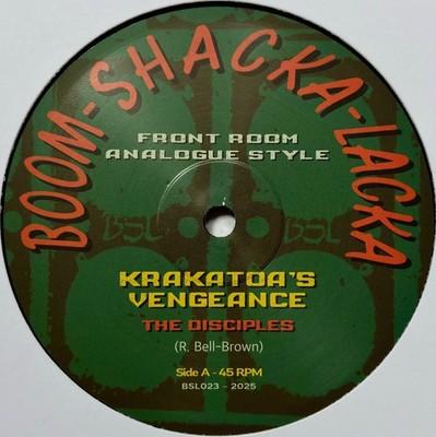 The Disciples - Krakatoa's Vengeance - 10'' Vinyl - Boom Shacka Lacka DUB REGGAE