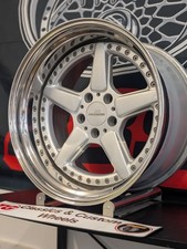 BMW AC SCHNITZER Type 2 3 Piece Split Alloy Wheels E31 E24 E34 M5 M3 RADINOX