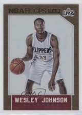 2015-16 Panini NBA Hoops Gold Wesley Johnson #233 0c6