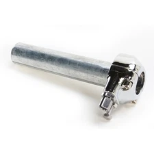 Emgo Chrome Single Cable Throttle Assembly for 7/8" Handlebars - 44-29470