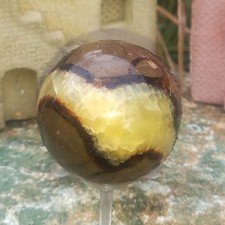 Kugel Sphere 6cm Septarie Nr.17 Zen Kristall Drachenstein Lebenswandel Sphere