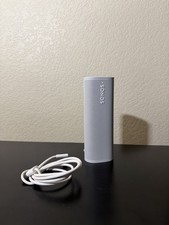 Sonos Roam Smart Bluetooth Wi-Fi Speaker Model S27 White W/Charger - Works
